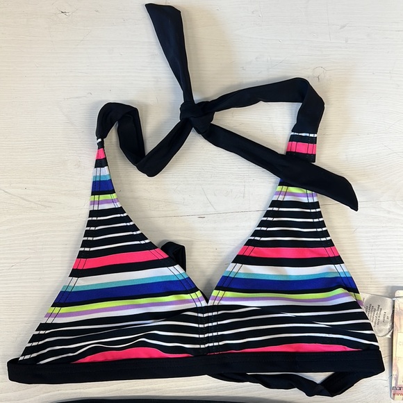 NWT mandarine & co Kids Girl Triangle Bikini - Picture 2 of 6